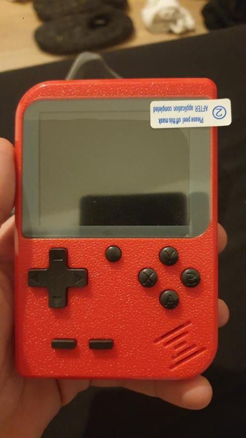 Gameconsole in Gameboy-stijl met 500 games inbegrepen., Games en Spelcomputers, Spelcomputers | Nintendo Game Boy, Zo goed als nieuw