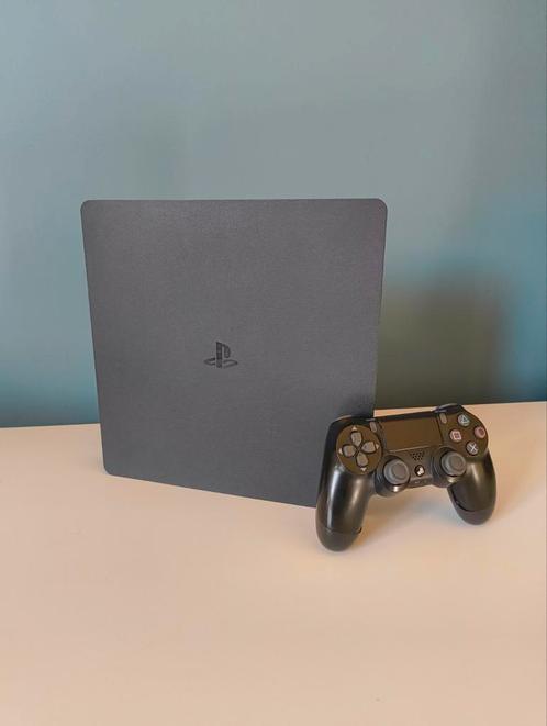 Ps4 slim 500gb, Games en Spelcomputers, Spelcomputers | Sony PlayStation 4, Zo goed als nieuw, Slim, Ophalen of Verzenden