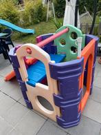 Buitenspeelgoed huisje met glijbaan voor kinderen, Kinderen en Baby's, Ophalen, Gebruikt