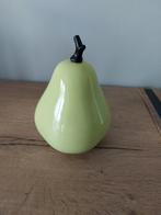 Decoratie peer, helemaal in orde,  30 cm hoogte., Aardewerk of Porselein, Ophalen of Verzenden, Zo goed als nieuw, Minder dan 50 cm
