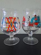Duvel Letman en Nina van de Weghe (verzonden vanuit Ned), Verzamelen, Ophalen of Verzenden, Zo goed als nieuw, Glas of Glazen