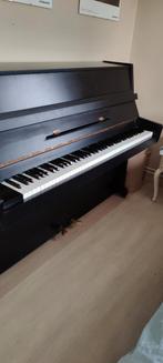 Zwarte buffetpiano te koop, Muziek en Instrumenten, Ophalen, Gebruikt, Piano