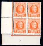 190 MNH 1922 - S.M. le Roi Albert (4 pièces) -1, Timbres & Monnaies, Enlèvement ou Envoi, Non oblitéré, Neuf