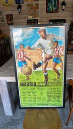 Ingekaderde poster wk voetbal, Verzamelen, Ophalen, Rechthoekig Staand, Met lijst, Zo goed als nieuw