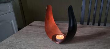 Metalen windlicht (koper/zwart) 3 stuks

 beschikbaar voor biedingen