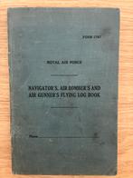 Royal Air Force logbook for navigators , air bombers etc, Ophalen of Verzenden
