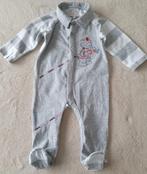 Pyjama grenouillère coton gris -T68 (6m) - Noukie's - NEUF, Noukie’s, Jongetje of Meisje, Zo goed als nieuw, Nacht- of Onderkleding