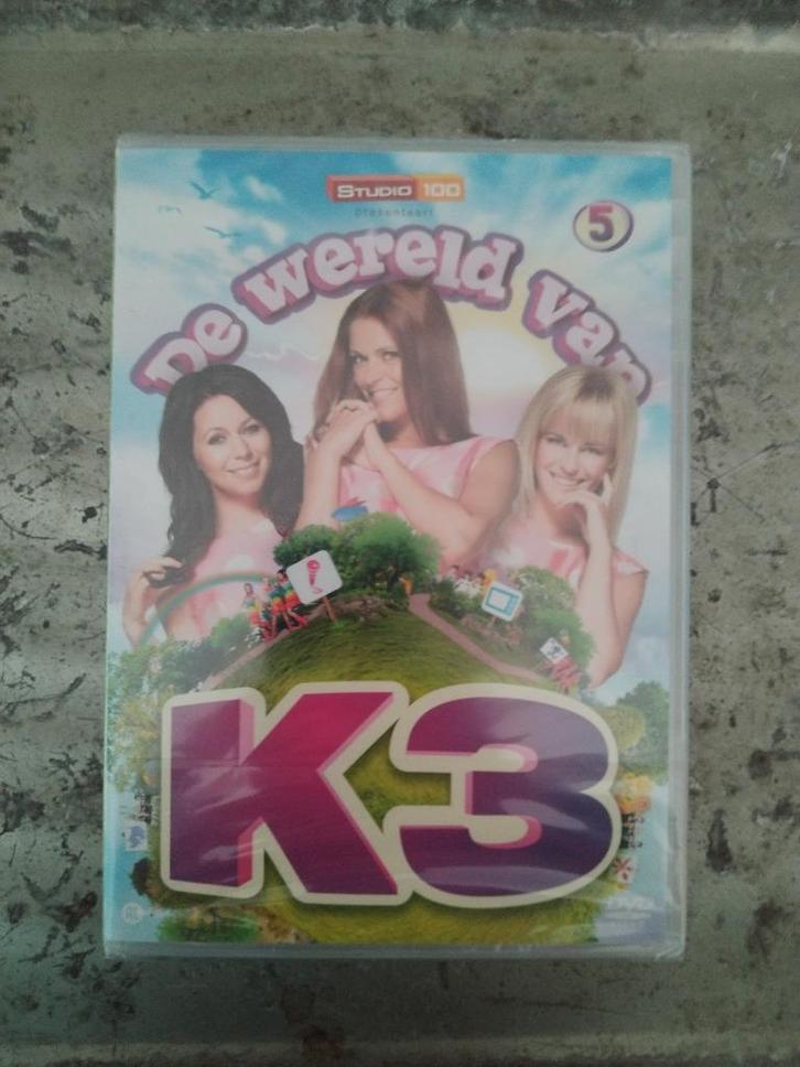 De wereld van K3 – deel 5, Cd's en Dvd's, Dvd's | Kinderen en Jeugd, Nieuw in verpakking, Tv fictie, Avontuur, Alle leeftijden