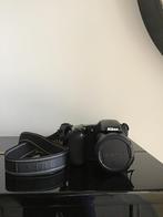 Nikon - Nikon Coolpix L820 Zwart - inclusief draagtas, 16 Megapixel, 8 keer of meer, Ophalen of Verzenden, Compact