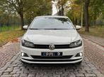 Volkswagen Polo 1.0 * 80pk! * FULL HISTORIEK * NAVI *APP CAR, Auto's, Voorwielaandrijving, Stof, Wit, Bedrijf