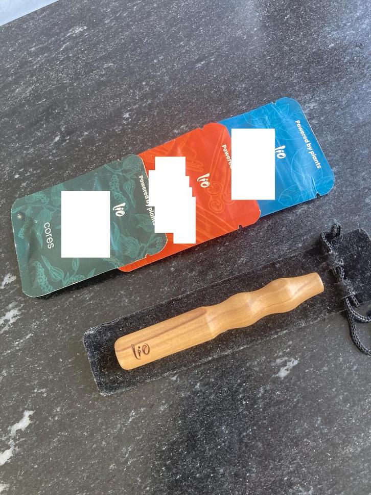 LIO luchtinhaalleer setje om te stoppen met roken, Verzamelen, Rookartikelen, Aanstekers en Luciferdoosjes, Nieuw, Overige typen