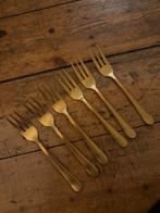 Goudkleurige dessertvorkjes, Ophalen