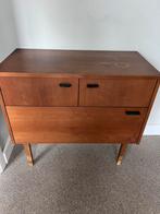 Kast met radio en platenspeler, Antiek en Kunst, Antiek | Tv's en Audio, Ophalen