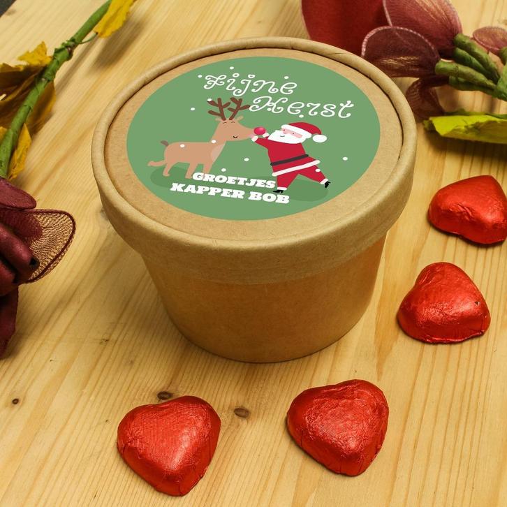 Kerst bedankje Toblerone gouden snoep, Diversen, Kerst, Nieuw, Ophalen of Verzenden