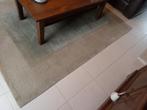 wollen vloertapijt met eventueel zeldzame eiken salontafel, 100 tot 150 cm, Beige, 200 cm of meer, Ophalen of Verzenden