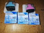 5 nieuwe HP363 inktcartridges, Overige typen, HP, Ophalen of Verzenden, Zo goed als nieuw