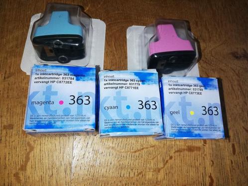 5 nieuwe HP363 inktcartridges, Computers en Software, Printerbenodigdheden, Zo goed als nieuw, Overige typen, Ophalen of Verzenden