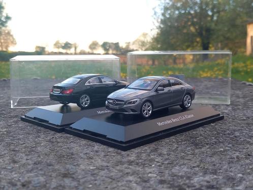 Mercedes CLA C117 Mountaingrau / Kosmosschwarz 1/43 Schuco, Hobby en Vrije tijd, Modelauto's | 1:43, Zo goed als nieuw, Auto, Schuco