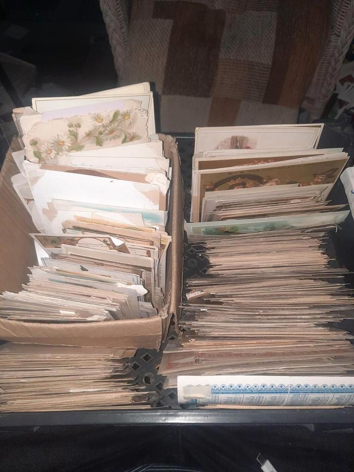 Lot + 1200 chromo 1880-1920, Verzamelen, Complete verzamelingen en Collecties, Ophalen of Verzenden