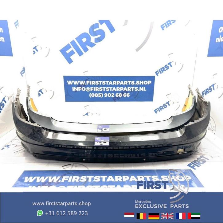 S204 AMG ACHTERBUMPER + DIFFUSER Mercedes C Klasse W204 ESTA, Auto-onderdelen, Carrosserie, Bumper, Mercedes-Benz, Achter, Gereviseerd