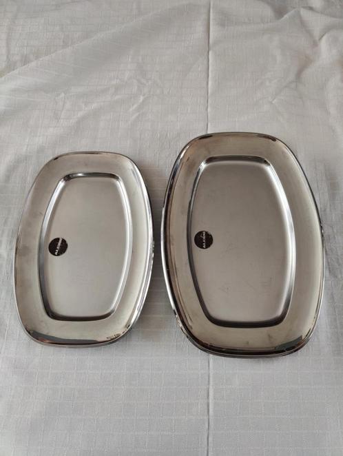 2 alessi designer serveer schalen, Huis en Inrichting, Woonaccessoires | Schalen en Manden, Zo goed als nieuw, Schaal, Rechthoekig