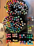 40 twinmarkers + 156 touchcool alcohol markers, Ophalen of Verzenden, Zo goed als nieuw