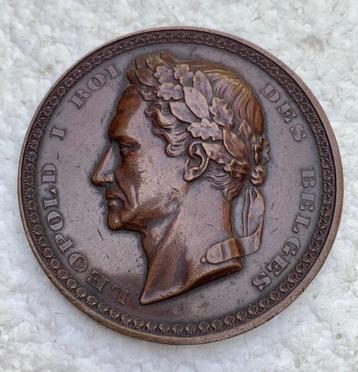 Medaille, Penning Leopold-1, 1862 Rentree du Roi a Bruxelles beschikbaar voor biedingen