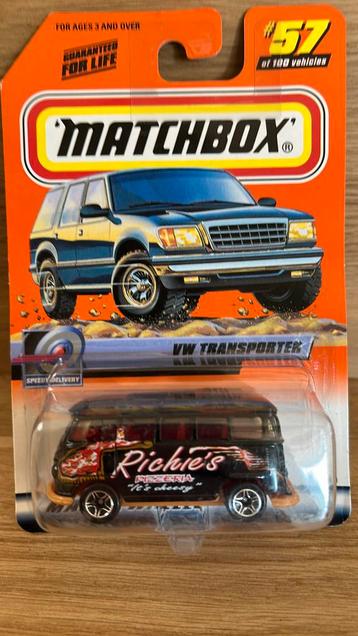Matchbox VW Transporter 1999, Enlèvement ou Envoi, Comme neuf