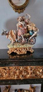 Pièce en porcelaine italienne hauteur 56 cm longueur 45 cm, Antiquités & Art, Enlèvement