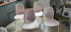 4 chaises IKEA Leifarne rose, Ophalen, Overige materialen, Gebruikt, Overige kleuren