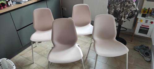 4 chaises IKEA Leifarne rose, Huis en Inrichting, Stoelen, Gebruikt, Vier, Overige materialen, Overige kleuren, Ophalen