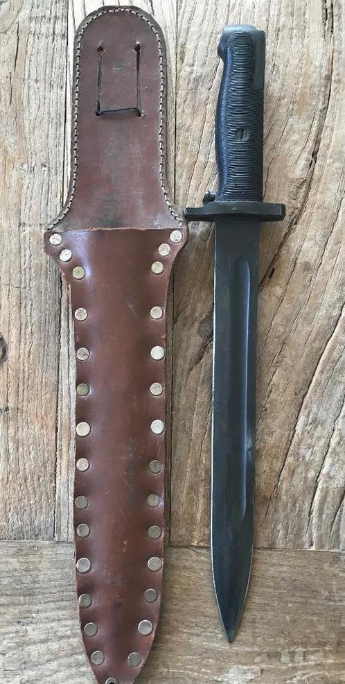 Gemodificeerde Garand-bajonet uit de Tweede Wereldoorlog, Verzamelen, Militaria | Tweede Wereldoorlog, Landmacht, Mes of Dolk