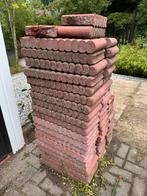 Boordstenen rood, Tuin en Terras, Bielzen en Borduren, Ophalen, Gebruikt, Minder dan 25 cm, Beton