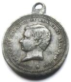 medaille nationale rouw om dood kroonprins leopold 1859-1869, Ophalen of Verzenden, Overige materialen