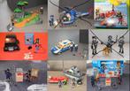 playmobil politie en brandweer sets, Ophalen of Verzenden, Gebruikt, Complete set