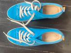 Ecco - dames sneakers -leder, Ecco, Blauw, Ophalen of Verzenden, Zo goed als nieuw