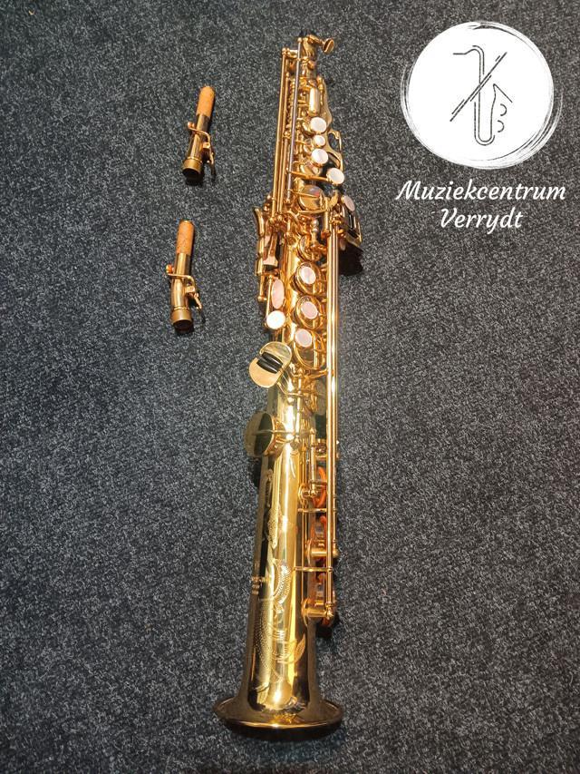 Yanagisawa S880 sopraansaxofoon, Muziek en Instrumenten, Blaasinstrumenten | Saxofoons, Gebruikt, Sopraan, Met koffer, Ophalen