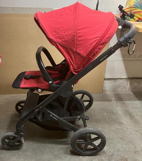 Poussette Cybex + Maxi-Cosi + Protection pluie, Kinderen en Baby's, Kinderwagens en Combinaties, Gebruikt, Combiwagen, Overige merken