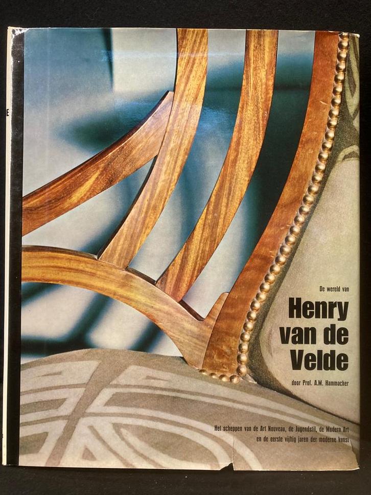 HENRY VAN DE VELDE Le monde de... 1967, néerlandais, Livres, Art & Culture | Architecture, Utilisé, Architectes, Enlèvement ou Envoi