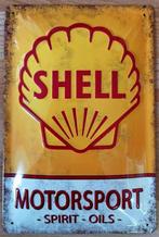 Reclamebord van Shell Motorsport Oils in reliëf -20x30cm, Collections, Marques & Objets publicitaires, Envoi, Panneau publicitaire