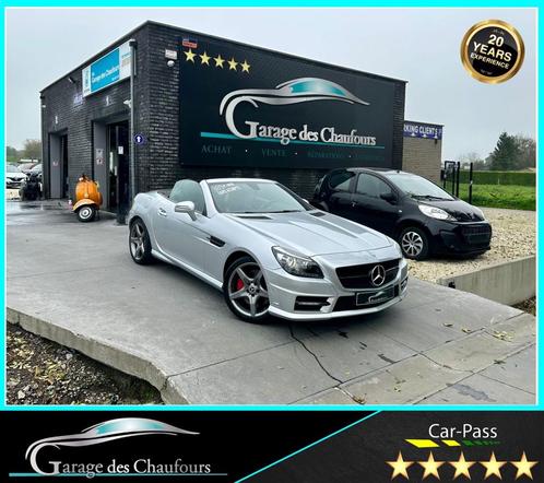 Mercedes-Benz SLK 250 - AMG 20' -! Cabrio! - Navi - Leer, Auto's, Mercedes-Benz, Bedrijf, Te koop, SLK, ABS, Adaptive Cruise Control