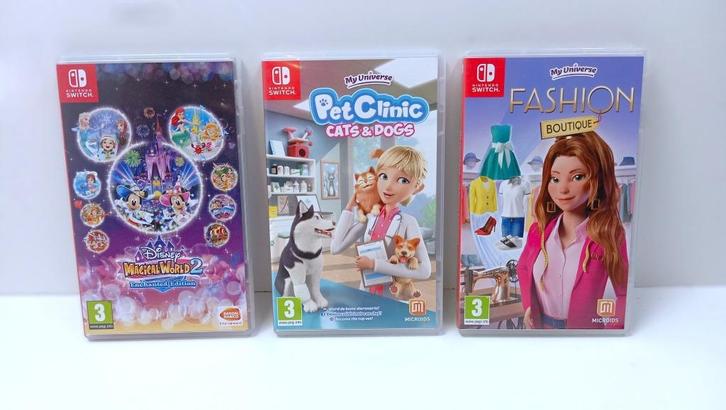 3 TOP Games voor de NINTENDO Switch, Games en Spelcomputers, Games | Nintendo Switch, Zo goed als nieuw, Ophalen of Verzenden