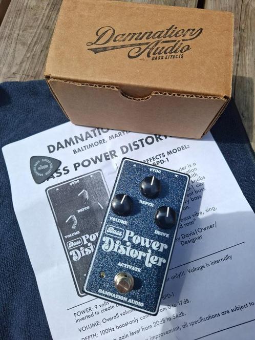 TK/TR: Damnation Audio BPD-1 Bass Power Distorter (Nieuw!), Muziek en Instrumenten, Effecten, Nieuw, Distortion, Overdrive of Fuzz