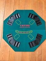 Poker mat, Hobby en Vrije tijd, Gezelschapsspellen | Kaartspellen, Ophalen, Zo goed als nieuw