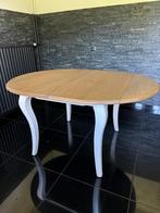Rustiek EIKEN uittrekbare TAFEL EETTAFEL Flamant Castle Line, Ophalen, Zo goed als nieuw