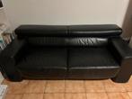 Leren bank ( ZO GOED ALS NIEUW ), Huis en Inrichting, Zetels | Zetels, Ophalen, Zo goed als nieuw