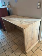 Steigerhouten bureau, Huis en Inrichting, Bureaus, Ophalen, Zo goed als nieuw, Bureau