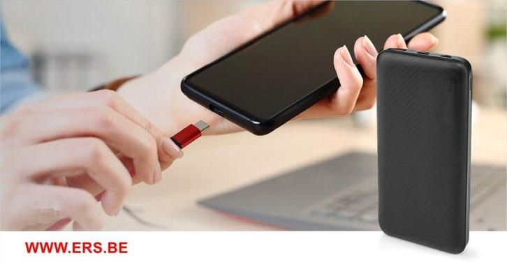 Powerbank 10 000 mAh NEUF, Télécoms, Batteries externes, Neuf, Enlèvement ou Envoi