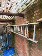 Touwladder 2x16 treden, Doe-het-zelf en Bouw, Ladders en Trappen, Ophalen, Gebruikt, Ladder, Opvouwbaar of Inschuifbaar