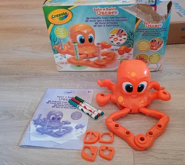 Oscar Spin 'n swirl, Kinderen en Baby's, Speelgoed | Educatief en Creatief, Zo goed als nieuw, Ophalen of Verzenden